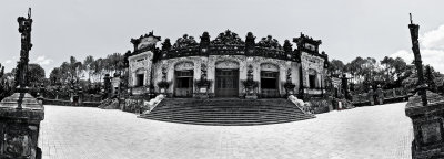 Khai Dinh's Mausoleum panorama