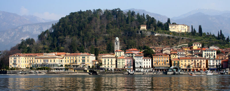 Bellagio from the lake