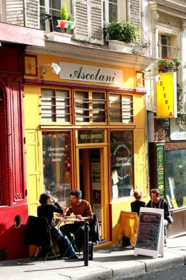 A restaurant in Montmartre