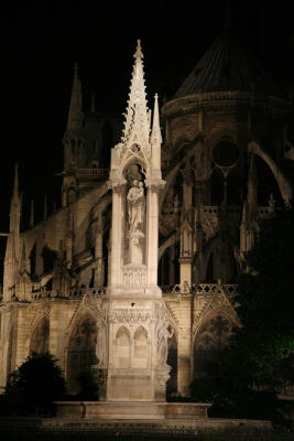 Back of Notre Dame (Square Jean XXIII)