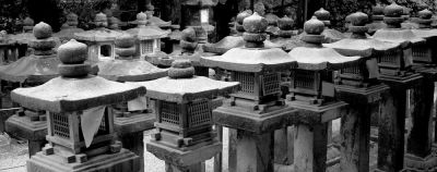 Nara stone lamps