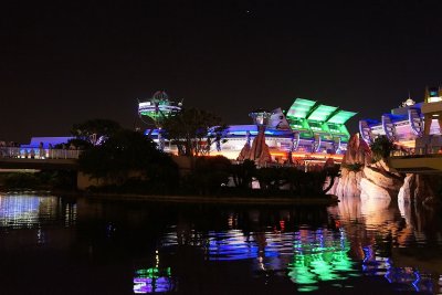 Tomorrowland nightscape