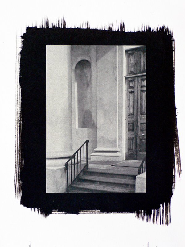 Church Steps-Ziatype 5x7