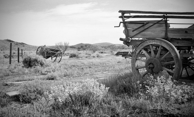 Abandoned Wagons - Outback Australia