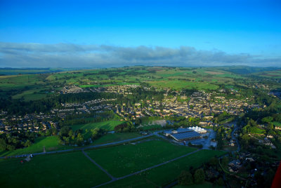 Bakewell from Balloon