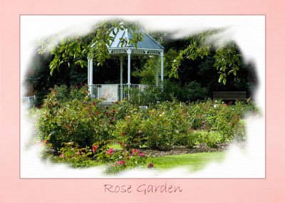 Gazebo in the Rose Garden Version 3