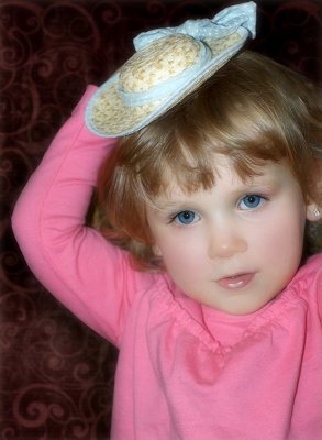 Little Girl With A Hat