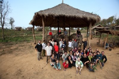 The Elephant Conservation Center-Sayaboury. Laos