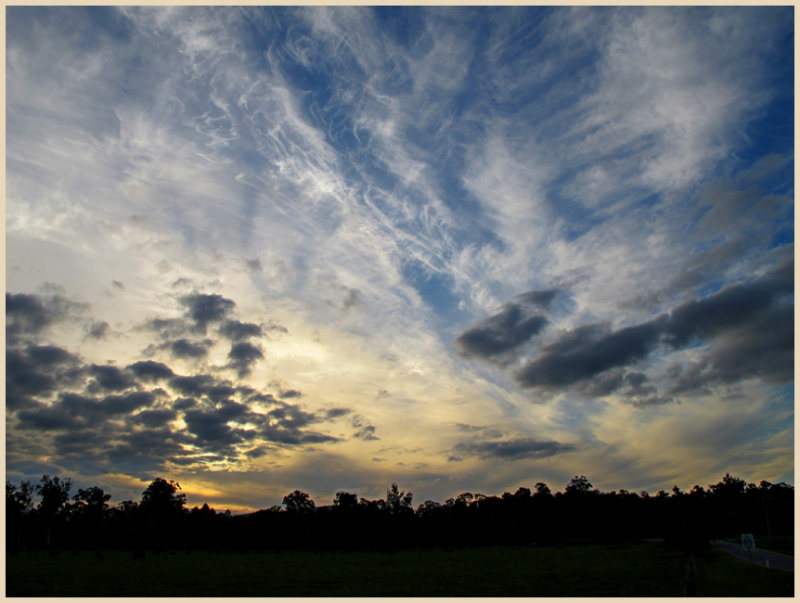 Late Afternoon Cloud