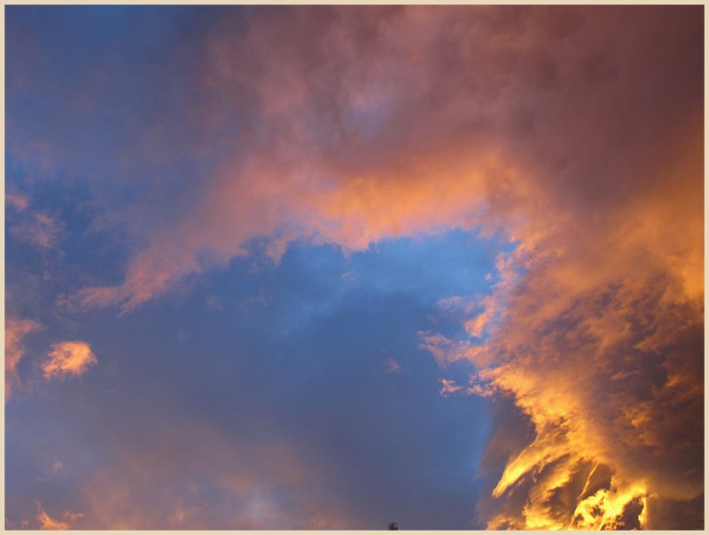 High cloud at sunrise .