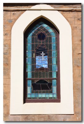 Lutheran Church - Stained glass window