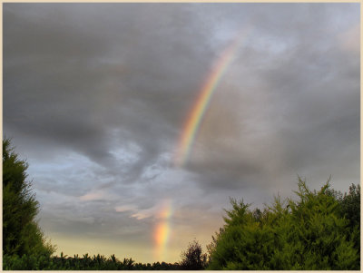 Early morning rainbow