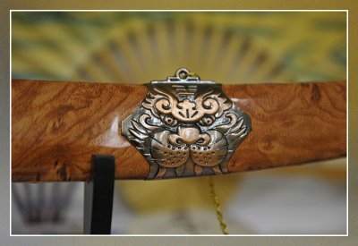 detail decoration sword