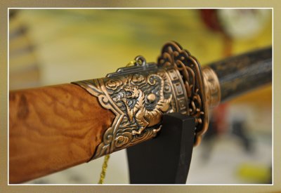 detail decoration sword