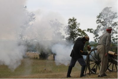 Firing of Cannon