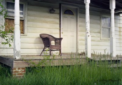 Abandoned Porch on Tranquility Road