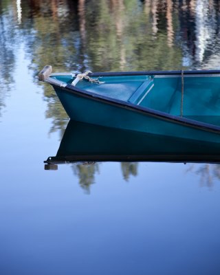 Boats of all types can be found on the lake.