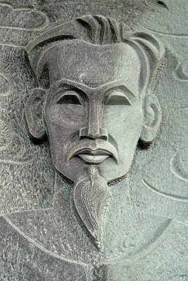 Uncle Ho, close up