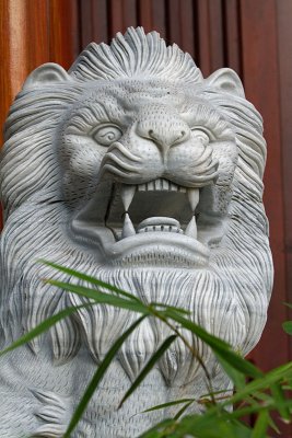 Guardian Lion (ess?) of the Women's Pagoda
