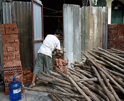 Building: Loading Bricks for the Top