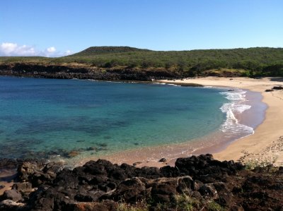 Beach at Kawakiu Iki