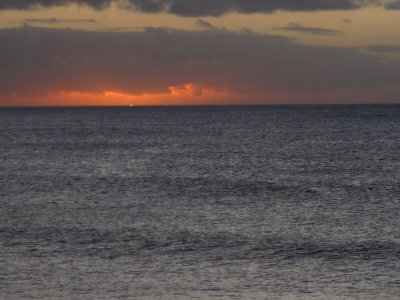 Sunset with Green Flash