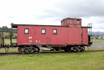 Another caboose to be restored.