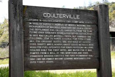 Coulterville, take a step back in history.