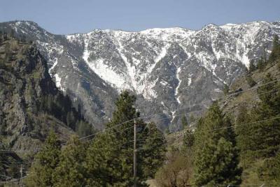 A view like this from the motel window.