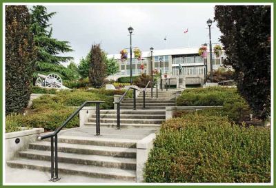 City Hall front entrance.