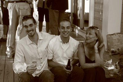 Les cousins philippe et guillaume et tante Lucie