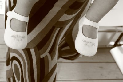Les petits souliers de baptème