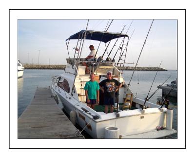 Kev going fish from Fujairah