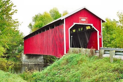 The red bridge