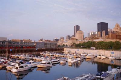 A new day begins in the Old Port