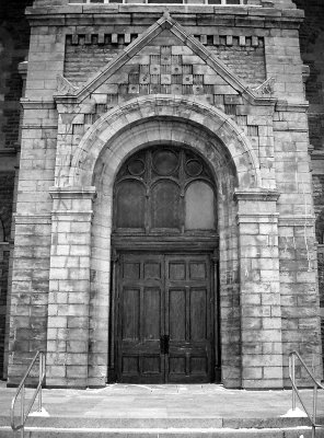 The door of the temple