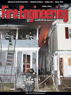 Fire Engineering April 2006 Cover