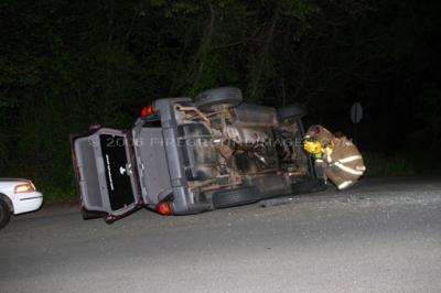 Rocky Rest Rd. Rollover (Shelton, CT) 5/23/06