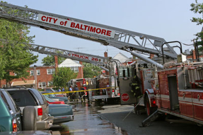 Conant Way Fire (Baltimore, MD) 7/29/06