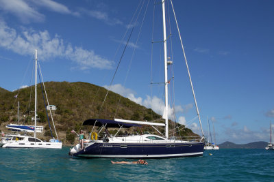 Jeanneau 54 DS - Our Boat (for the week)
