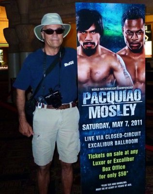 Duncan Bristow & Manny Pacquiao - Mosley fight Las Vegas