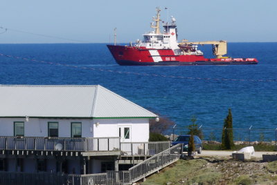 Samuel Risley - outside Collingwood Harbour