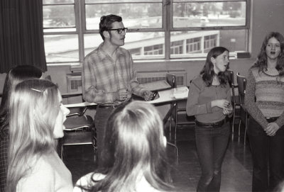 SCS Singers 1 (Marg Terry, George Williams, Leesa Maxwell & Diane VanGroningen l-r)