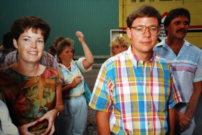 Rona Moffat, Randy Clark & John Knott - 1987