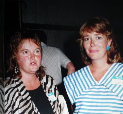 Cheryl O'Donnell  & Jane Keegan   -  1987