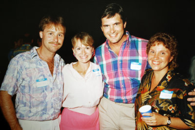 Rick Mullin, Jill Walker Foster, Bob Nightingale and Nancy Lotus Bruder  -  1987