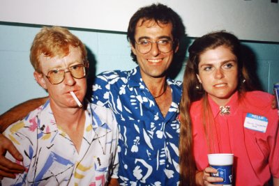 Donnie Maxwell,   Randy Gilbert  & Janice (Carpenter) Hine  -  1987