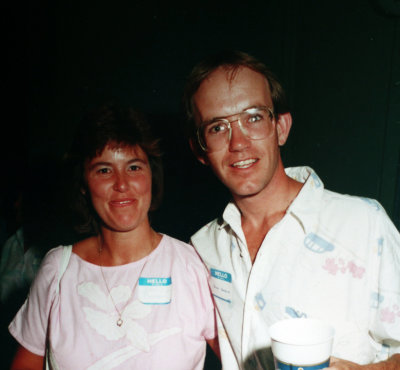 Julie Costigan (Jones)  & Bruce Kendrick  -  1987