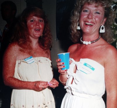 Vicki & Debbie Coates  -  1987