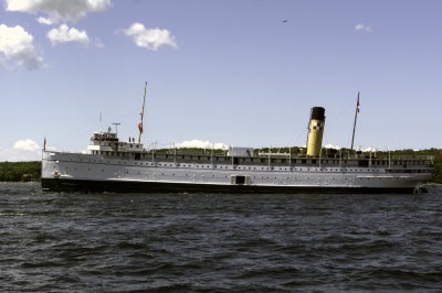 SS Keewatin on final voyage to Port McNicoll, June 23, 2012
